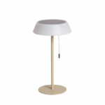 Solar LED tafellamp - USB oplaadbaar - 3000K - geel - Afbeelding 2