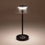 LED tafellamp - USB oplaadbaar - 3000K - IP54 - zwart