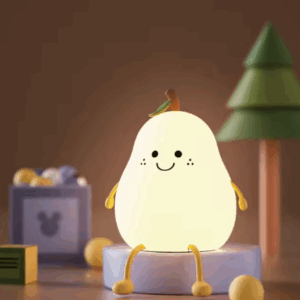 Peertjes lamp – led nachtlampje in de vorm van een peer - 7 kleuren