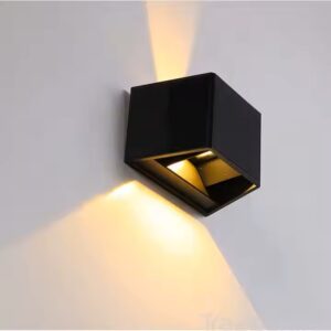 Solar wandlamp buiten - wandlamp met zonnepaneel - met sensor