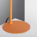 Design bureaulamp - E27 - metaal - 43 cm hoog - oranje saffraan - Afbeelding 8