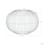 Bohemian solar tafellamp - LED - 24 cm hoog - rotan natuurlijk - Afbeelding 9