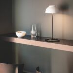 Buiten tafellamp - LED - oplaadbaar - dimbaar - 35 cm hoog - wit - Afbeelding 2