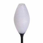 Design tafellamp - LED - oplaadbaar - 38 cm hoog - zwart - Afbeelding 5