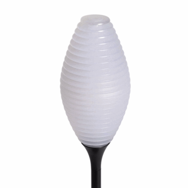 Design tafellamp - LED - oplaadbaar - 38 cm hoog - zwart - Afbeelding 5