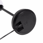 Design tafellamp - LED - oplaadbaar - 38 cm hoog - zwart - Afbeelding 6