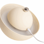 Design tafellamp - LED - oplaadbaar - dimbaar - 35 cm hoog - beige - Afbeelding 3