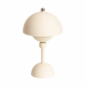 Design tafellamp LED beige 35 cm draagbaar USB-C oplaadbaar dimbaar met touch bediening