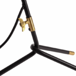 Design tafellamp met gouden kap - E27 - 50 cm hoog - zwart - Afbeelding 5
