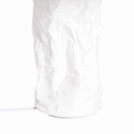 Design tafellamp papier - brede kap - E27 - 39 cm hoog - wit - Afbeelding 5