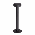 industriele tafellamp led zwart draagbaar usb c oplaadbaar 30 cm ā sfeerfoto productafbeelding