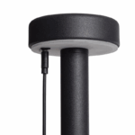 Industriƫle tafellamp oplaadbaar - LED- draagbaar - 30 cm hoog - zwart - Afbeelding 3