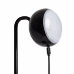 LED tafellamp metaal - oplaadbaar - dimbaar - 33 cm hoog -zwart - Afbeelding 5