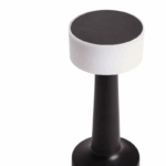 LED tafellamp oplaadbaar - dimbaar - 23 cm hoog - zwart - Afbeelding 3