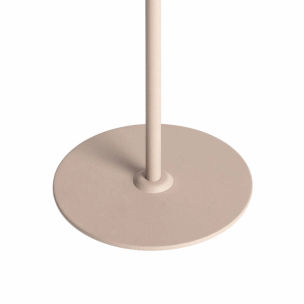 Minimalistische tafellamp - LED - oplaadbaar - dimbaar - 36 cm hoog - camel - Afbeelding 6