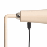 Minimalistische tafellamp - LED - oplaadbaar - dimbaar - 36 cm hoog - camel - Afbeelding 3