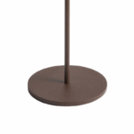 Moderne draagbare tafellamp - LED - 24 cm hoog - bruin - Afbeelding 6
