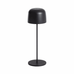 draagbare tafellamp led zwart warm wit 24 cm