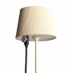 Moderne draagbare tafellamp - oplaadbaar - LED - dimbaar - 24 cm hoog - beige - Afbeelding 3