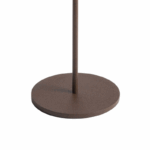 Moderne draagbare tafellamp - oplaadbaar - LED - dimbaar - 24 cm hoog - bruin - Afbeelding 6