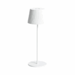 witte draagbare tafellamp LED met oplaadbare accu en dimfunctie voor binnen en buiten