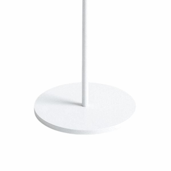 Moderne draagbare tafellamp - oplaadbaar - LED - dimbaar - 24 cm hoog - wit - Afbeelding 7