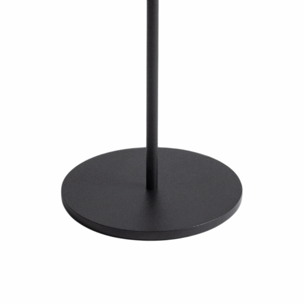 Moderne draagbare tafellamp - oplaadbaar - LED - dimbaar - 24 cm hoog - zwart - Afbeelding 4