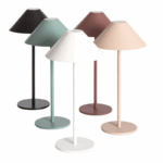 Moderne tafellamp - LED - USB oplaadbaar - dimbaar - 32 cm hoog - groen - Afbeelding 6