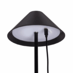 Moderne tafellamp - LED - USB oplaadbaar - dimbaar - 32 cm hoog - zwart - Afbeelding 3