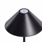Moderne tafellamp - LED - USB oplaadbaar - dimbaar - 32 cm hoog - zwart - Afbeelding 5