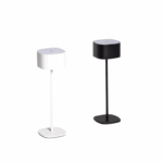 Moderne tafellamp oplaadbaar - LED - draagbaar - 26 cm hoog - wit - Afbeelding 5