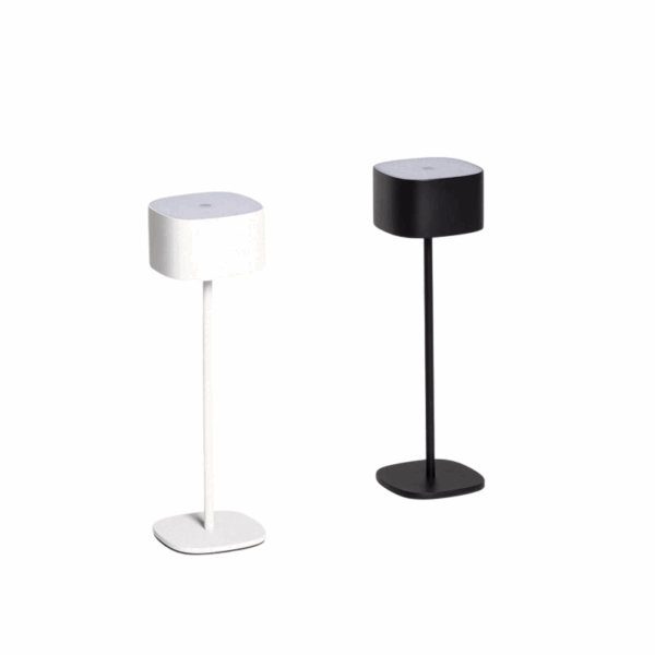 Moderne tafellamp oplaadbaar - LED - draagbaar - 26 cm hoog -  wit - Afbeelding 5
