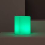 Moderne tafellamp RGB met afstandsbediening - LED - oplaadbaar - kubus - 15 cm hoog - wit - Afbeelding 13