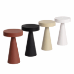 Oplaadbare tafellamp - LED - draadloos - 21 cm hoog - beige - Afbeelding 5