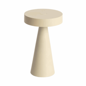 oplaadbare tafellamp led beige draadloos oplaadbaar 210 mm
