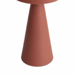 Oplaadbare tafellamp - LED - draadloos - 21 cm hoog - bruin - Afbeelding 7