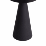 Oplaadbare tafellamp - LED - draadloos - 21 cm hoog - zwart - Afbeelding 4