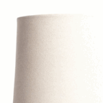 Scandinavische tafellamp keramiek - E14 - 25 cm hoog - beige - Afbeelding 3