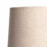 Scandinavische tafellamp keramiek - E14 - 25 cm hoog - bruin - Afbeelding 3