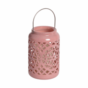 sfeervolle tafellamp led roze kaarsvorm design 190 mm