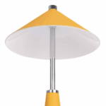 Draagbare tafellamp - LED - oplaadbaar - dimbaar - 46 cm hoog - geel - Afbeelding 7