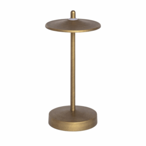 Gouden draagbare LED tafellamp USB oplaadbaar IP44 dimbaar