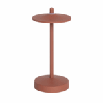 Terracotta draagbare LED tafellamp USB oplaadbaar IP44 dimbaar