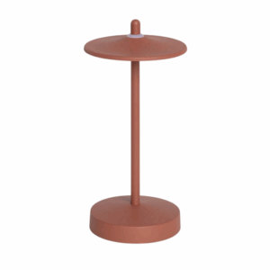 Terracotta draagbare LED tafellamp USB oplaadbaar IP44 dimbaar