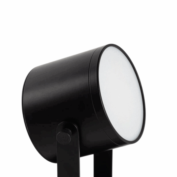 Draagbare tafellamp met richtbare spot - LED - oplaadbaar - 19 cm hoog - zwart - Afbeelding 5