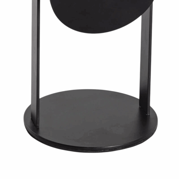 Draagbare tafellamp met richtbare spot - LED - oplaadbaar - 19 cm hoog - zwart - Afbeelding 6