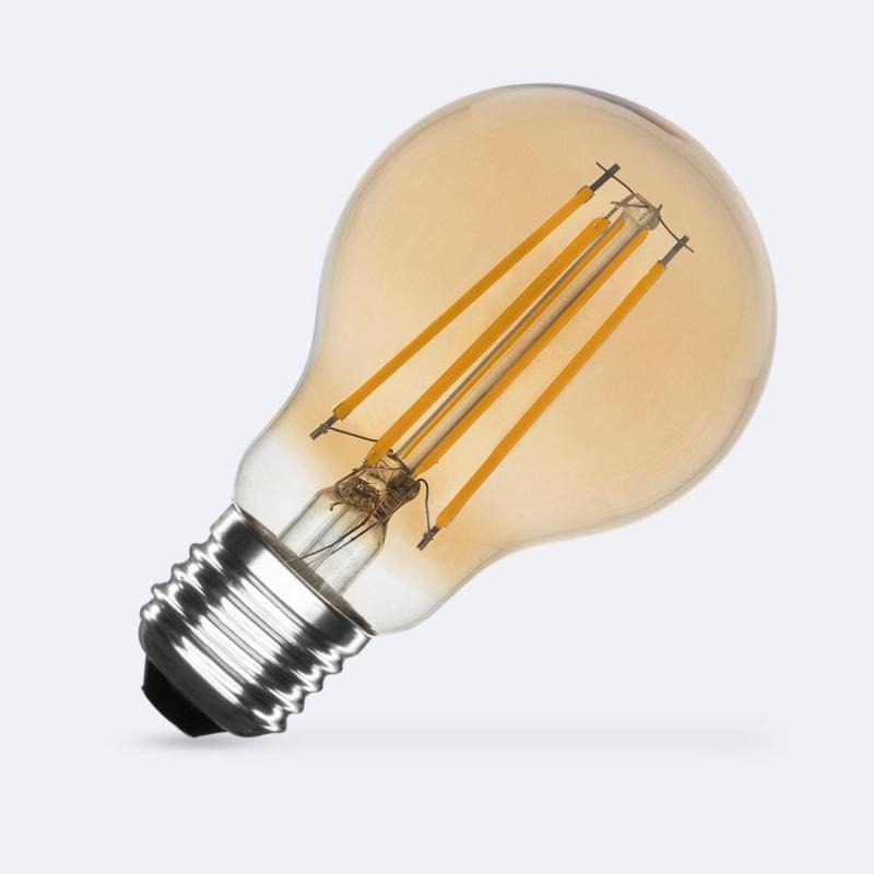 LED Filament Lamp E27 8W 2700K 720 lumen A60 Gold