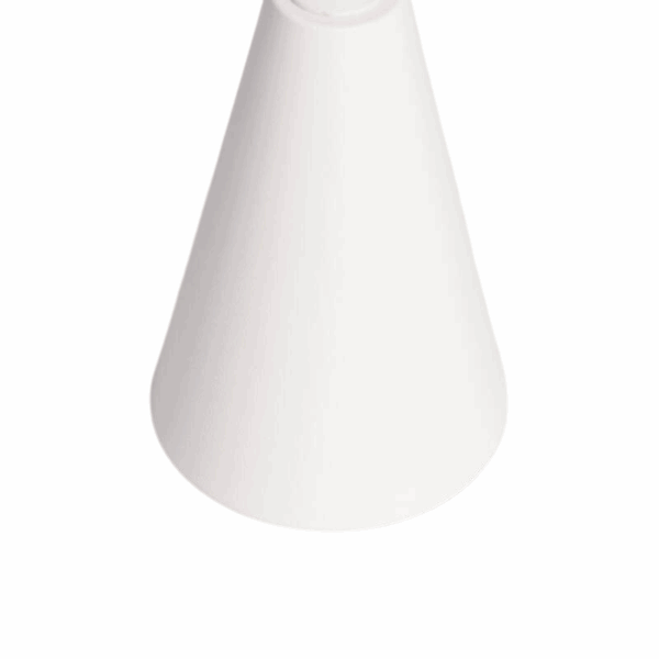 Oplaadbare tafellamp metaal - LED - Dimbaar - 26 cm hoog - wit - Afbeelding 4