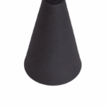 Oplaadbare tafellamp metaal - LED - Dimbaar - 26 cm hoog - zwart - Afbeelding 4